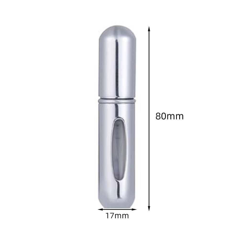 5ml Unisex Pocket Perfume Atomizer-Silver