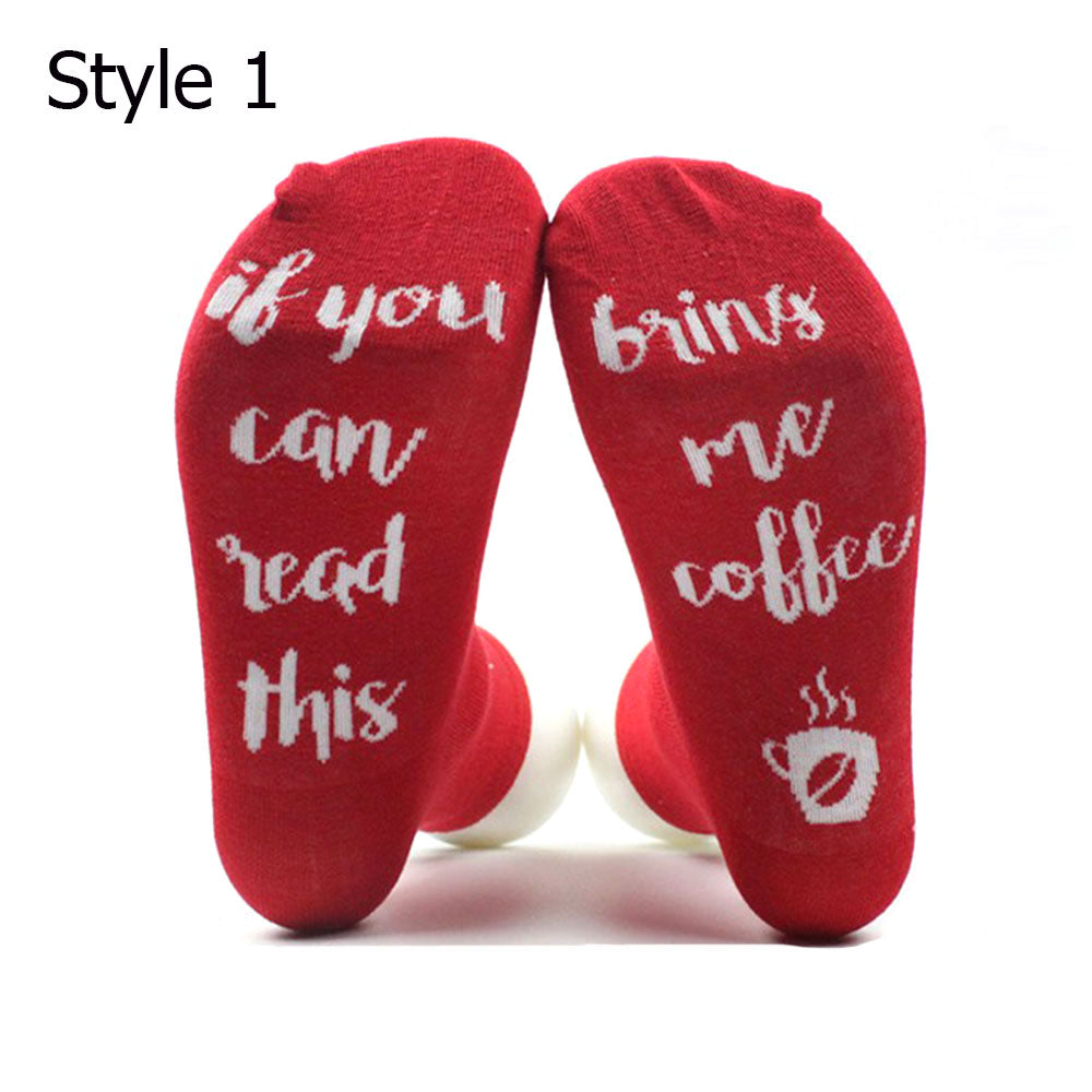 Bring Me Beer-Wine-Coffe' Socks