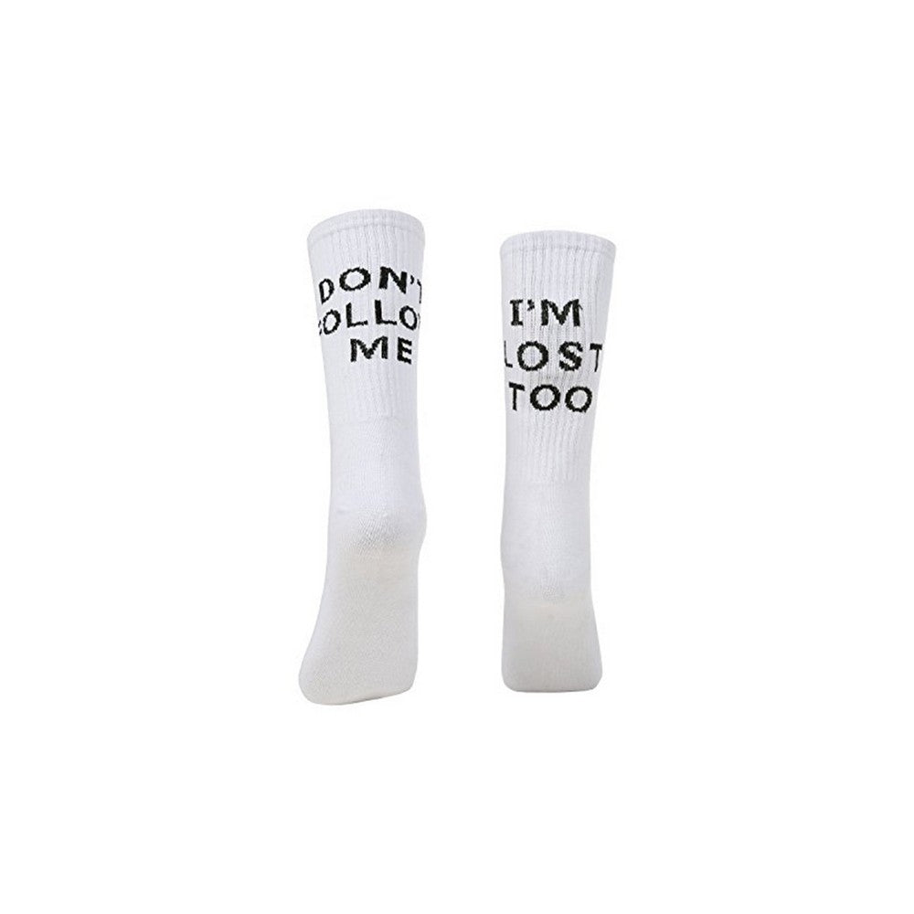 2X Don't Follow Me,I'm Lost Too Socks Unisex Socks