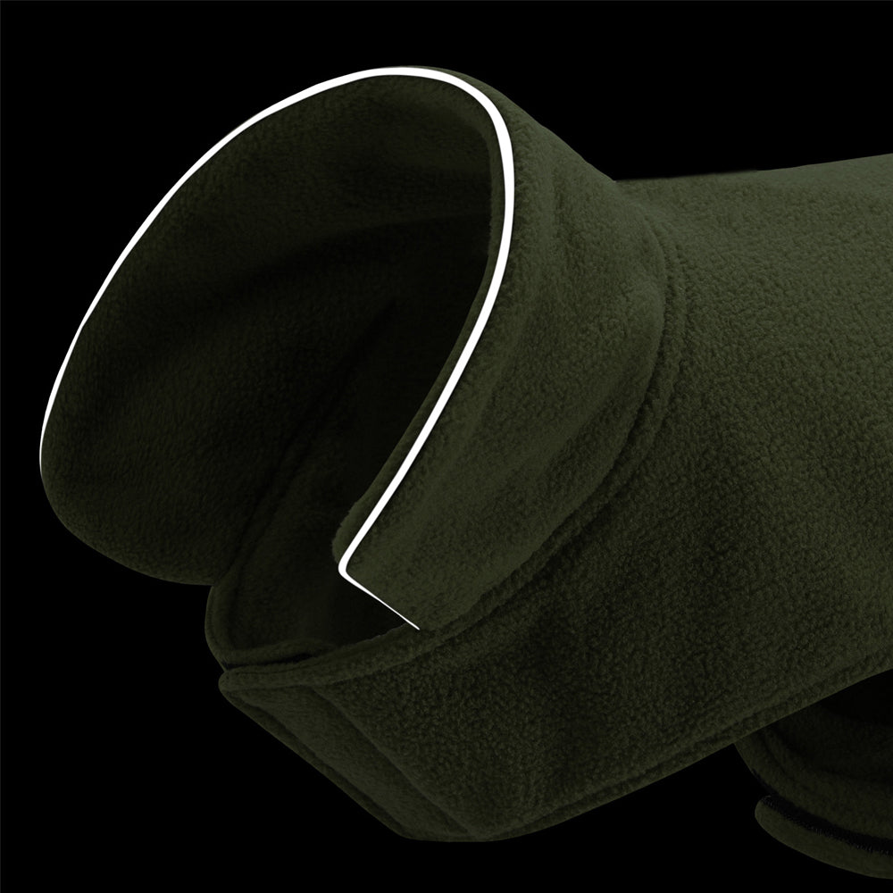 Dog Fleeced Vest Dog Sweater Warm Winter Pet Clothes Green 3XL