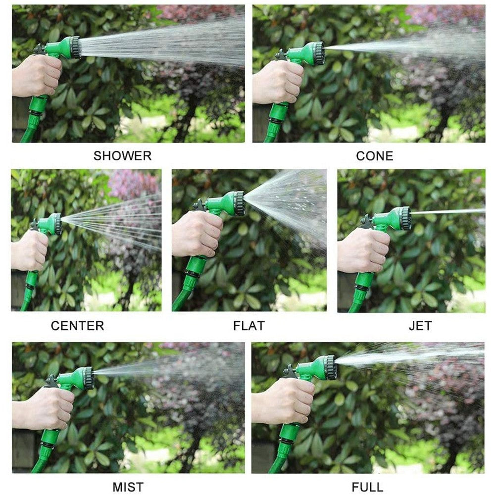 75FT Flexible Expanding Water Hose Pipe with Spray Nozzle