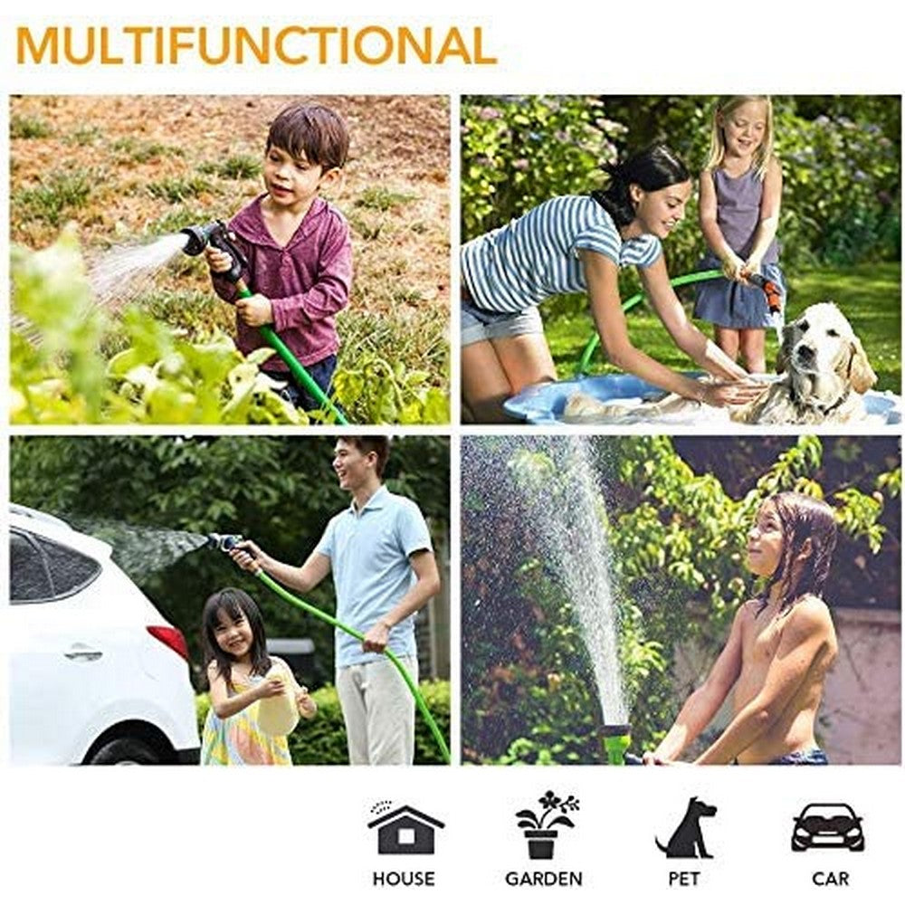 50FT Flexible Expanding Water Hose Pipe with Spray Nozzle