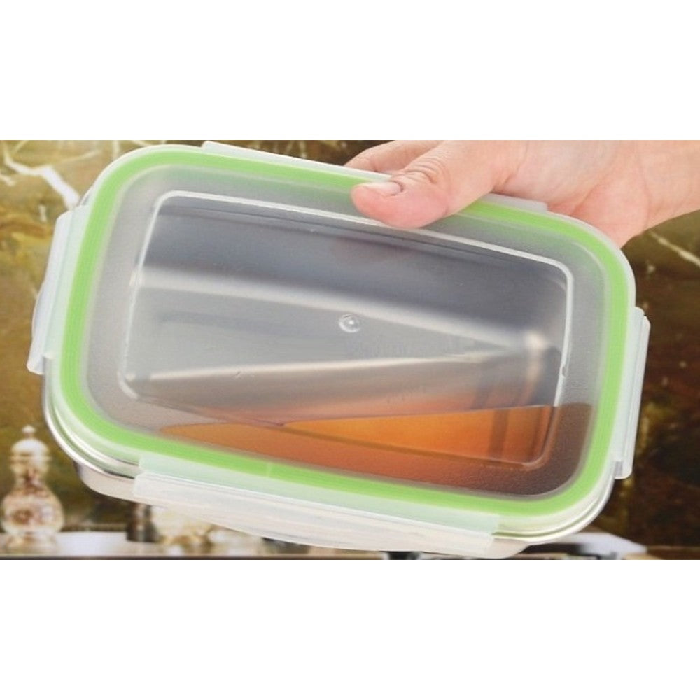 Large 850ML Stainless Steel Lunch Box with Lid