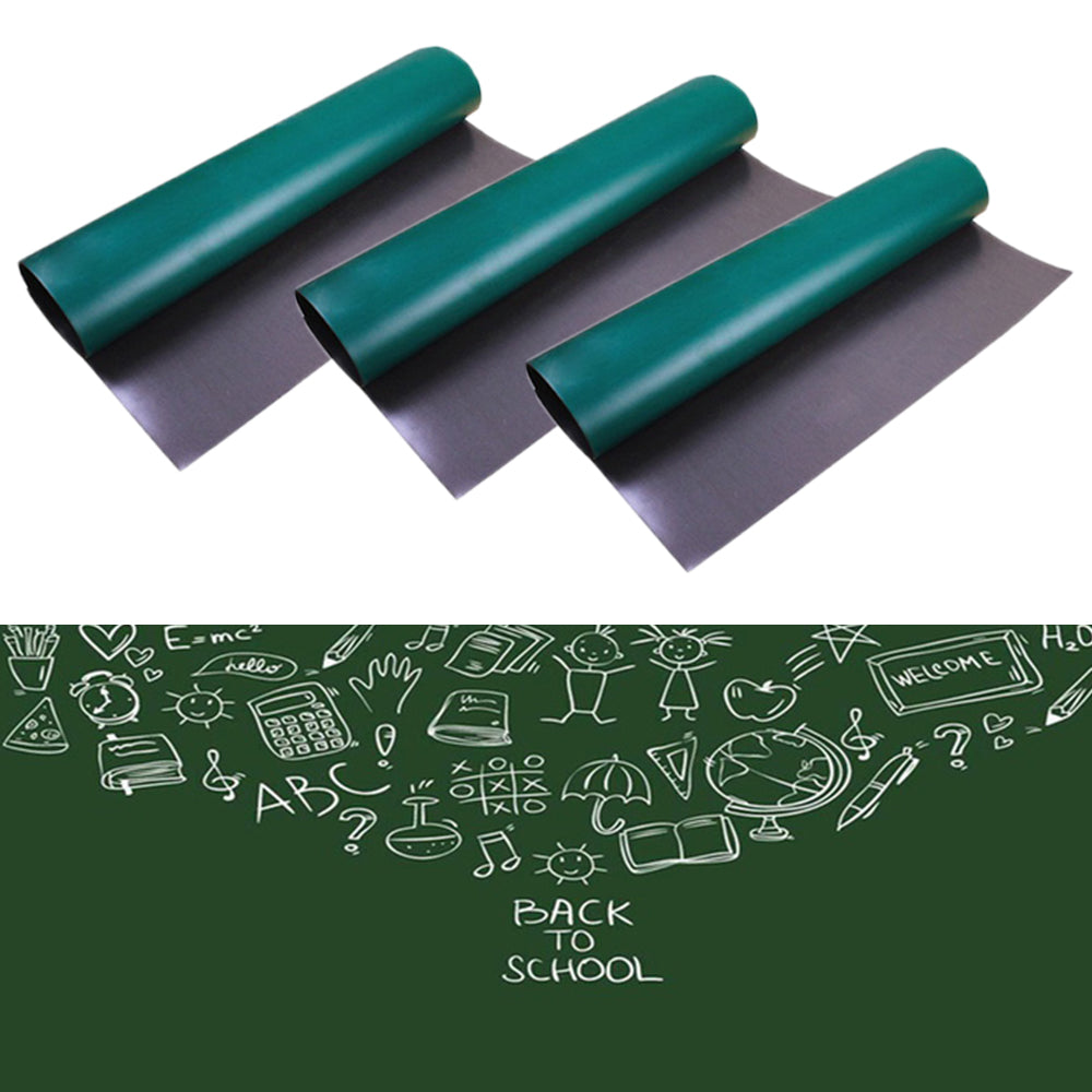 3 X Green Chalkboard Sticker Self Adhesive Chalk Board Sticker Chalkboard Contact Paper