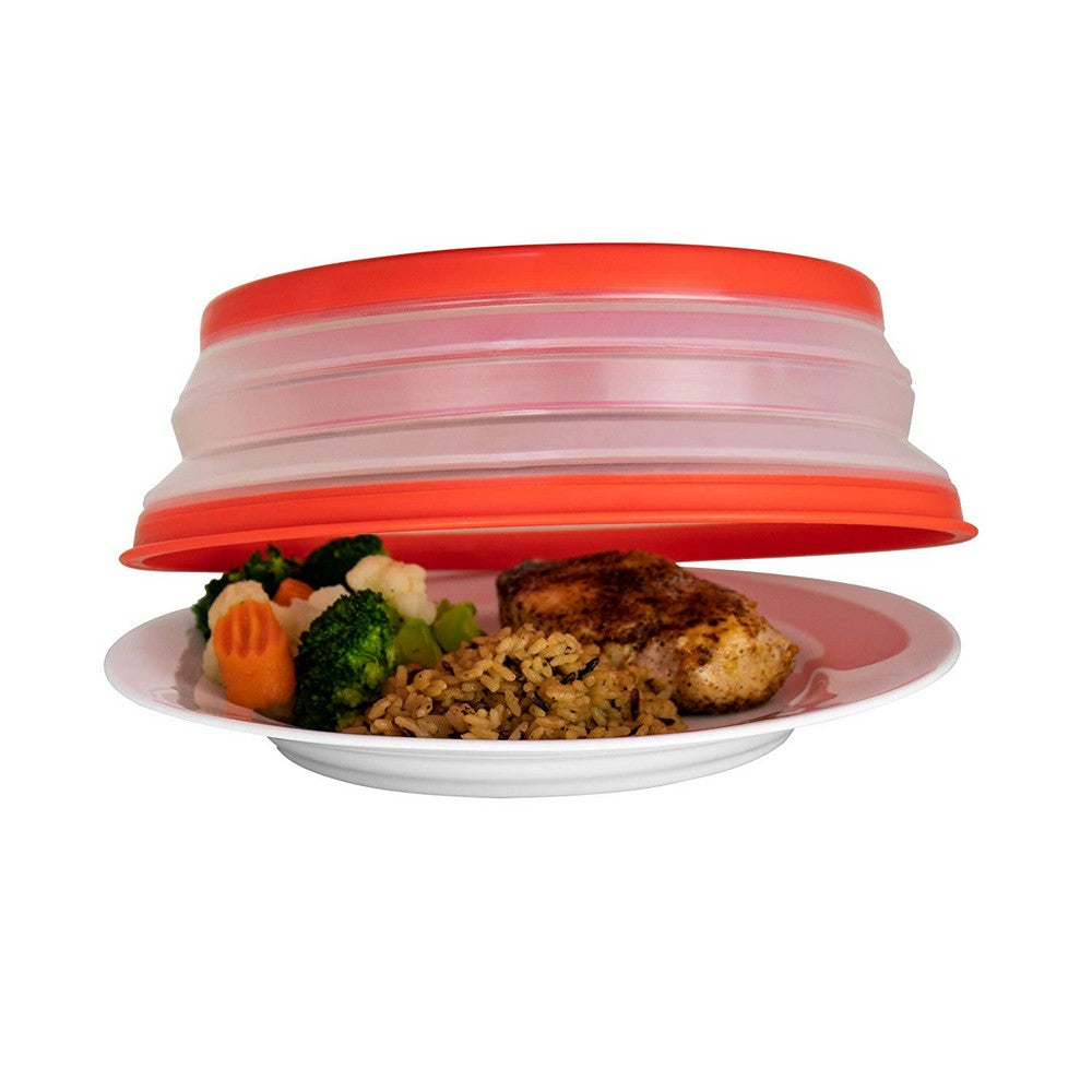 2 x Kitchen Collapsible Microwave Cover