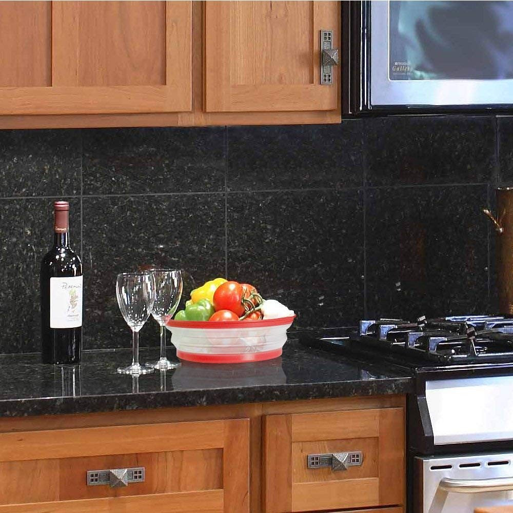 2 x Kitchen Collapsible Microwave Cover