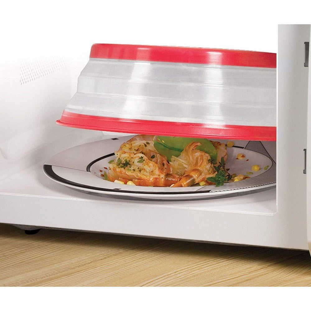 2 x Kitchen Collapsible Microwave Cover