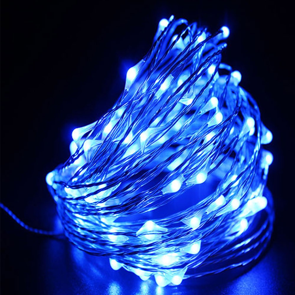 5M 50LED String Lights Sound Activated LED Music Fairy Lights Battery Operated