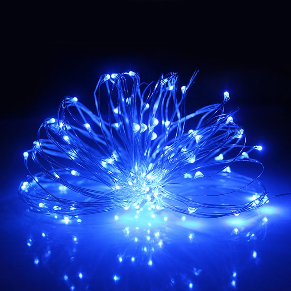 5M 50LED String Lights Sound Activated LED Music Fairy Lights Battery Operated