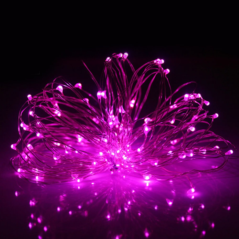 5M 50LED String Lights Sound Activated LED Music Fairy Lights Battery Operated