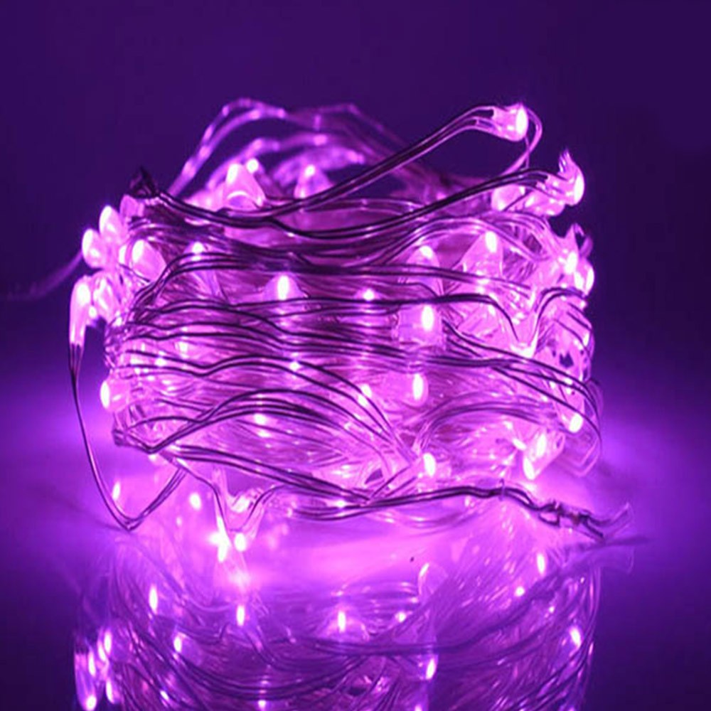 5M 50LED String Lights Sound Activated LED Music Fairy Lights Battery Operated
