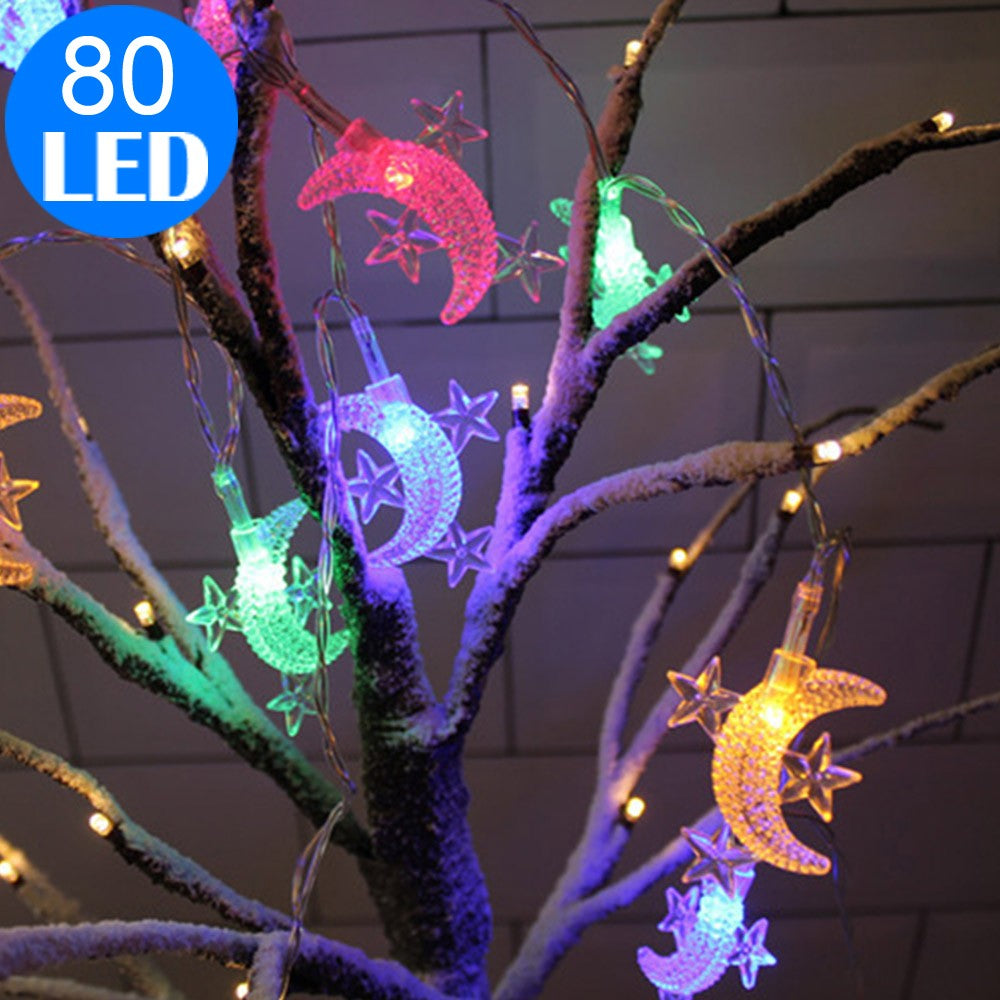 10M 80 LED Starry String Lights for Patio Garden Holiday Gardens