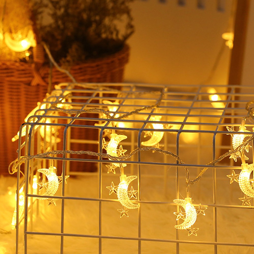 5M 50 LED Starry String Lights for Patio Garden Holiday Gardens