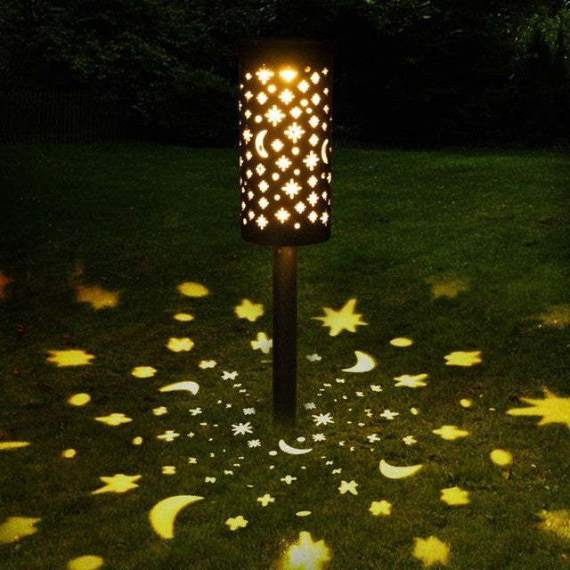 Waterproof Solar Lamp Lantern Pathway Garden Stake Light