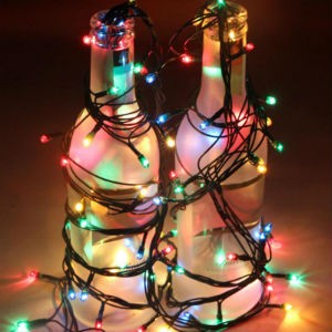 22M 200LED Multicolour 8 Mode Solar String Lights Waterproof Starry Fairy Light