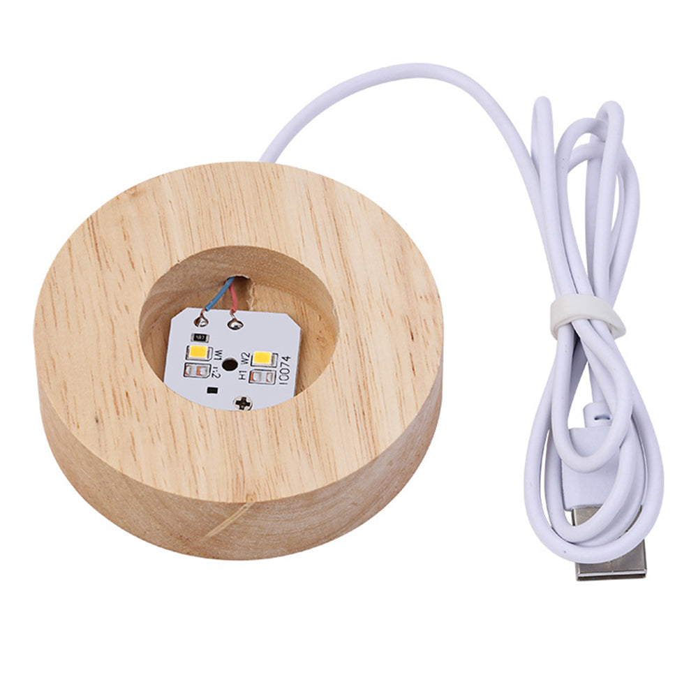 3D LED Solar System Rhinestone Ball Light with Stand Base