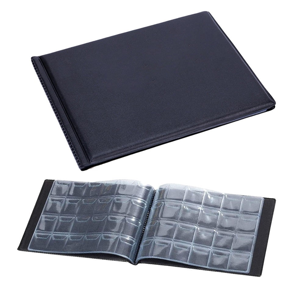 240 Pockets Coin Collecting Holder Collection Storage Case Album Wallet Collecting Album Book Black