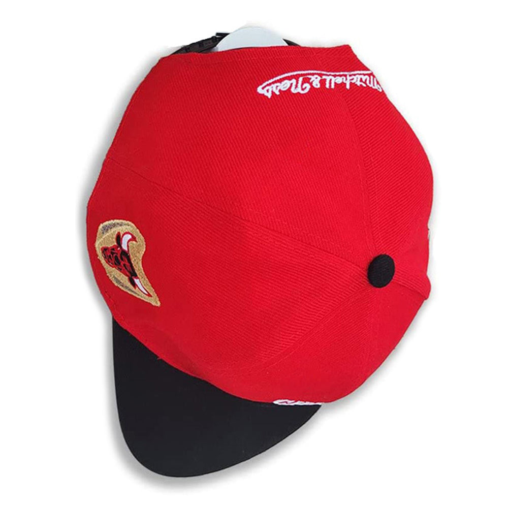 12 X Self Adhesive Wall Mount Hat Hook Baseball Cap Holder White