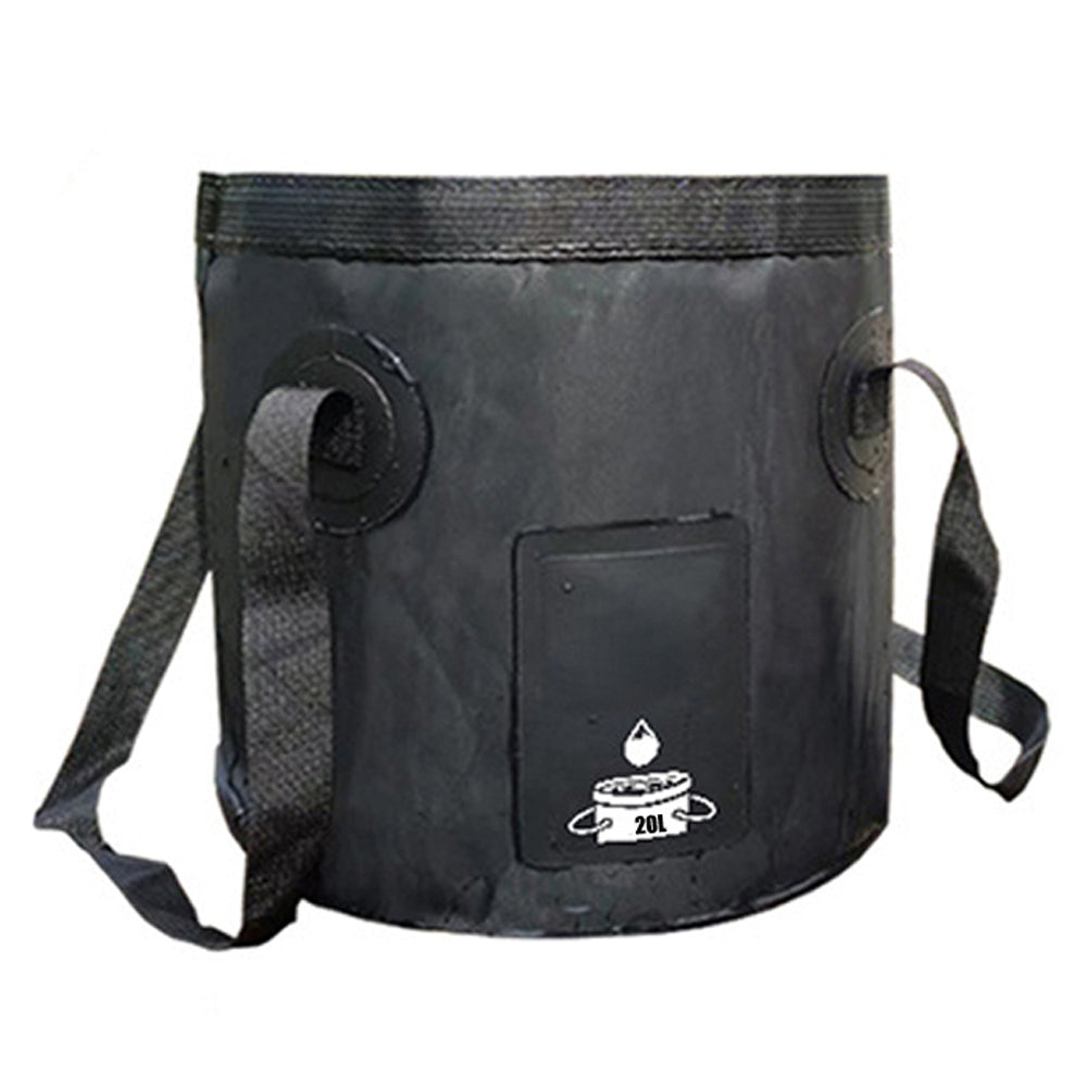 5 Gallon Collapsible Camping Bucket Water Container with Handle