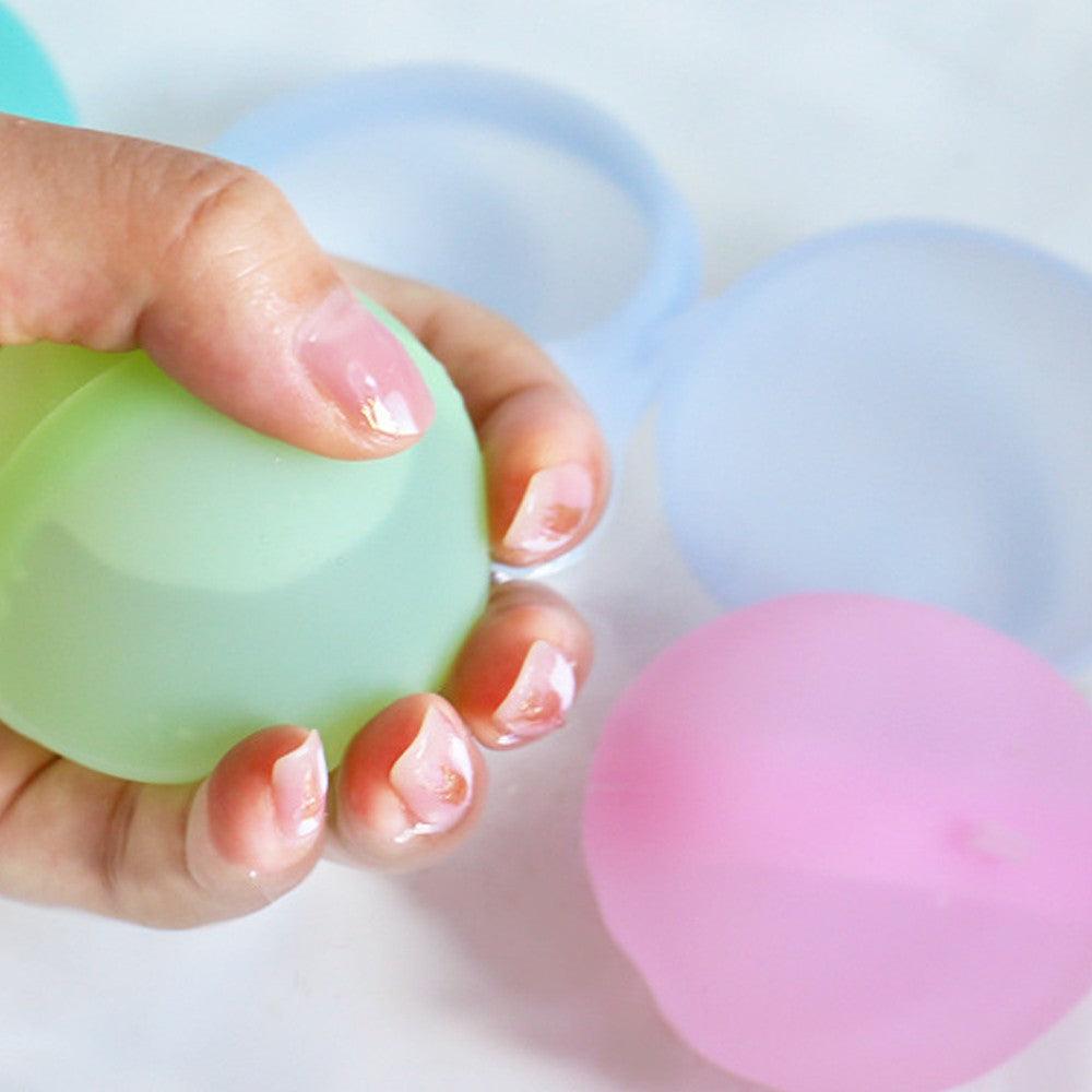 10Pcs Reusable Water Balloons for Kids Adults Random Color