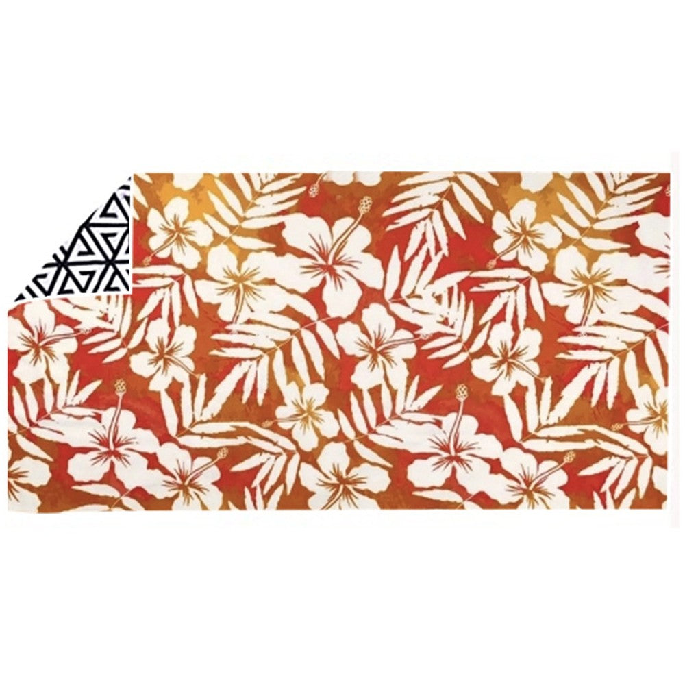 180x80cm Flower Printed Beach Towel Microfiber Quick Dry Absorbent Towel