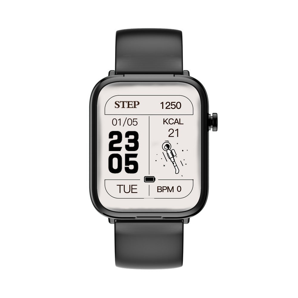 X8 Smart Watch Touch Screen Fitness Tracker with TWS Bluetooth Earphones Black
