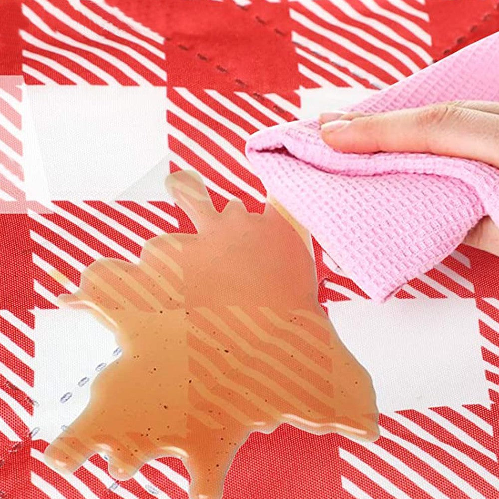 200x200cm Foldable Picnic Mat Water Resistant Beach Camping Blanket Mat Red