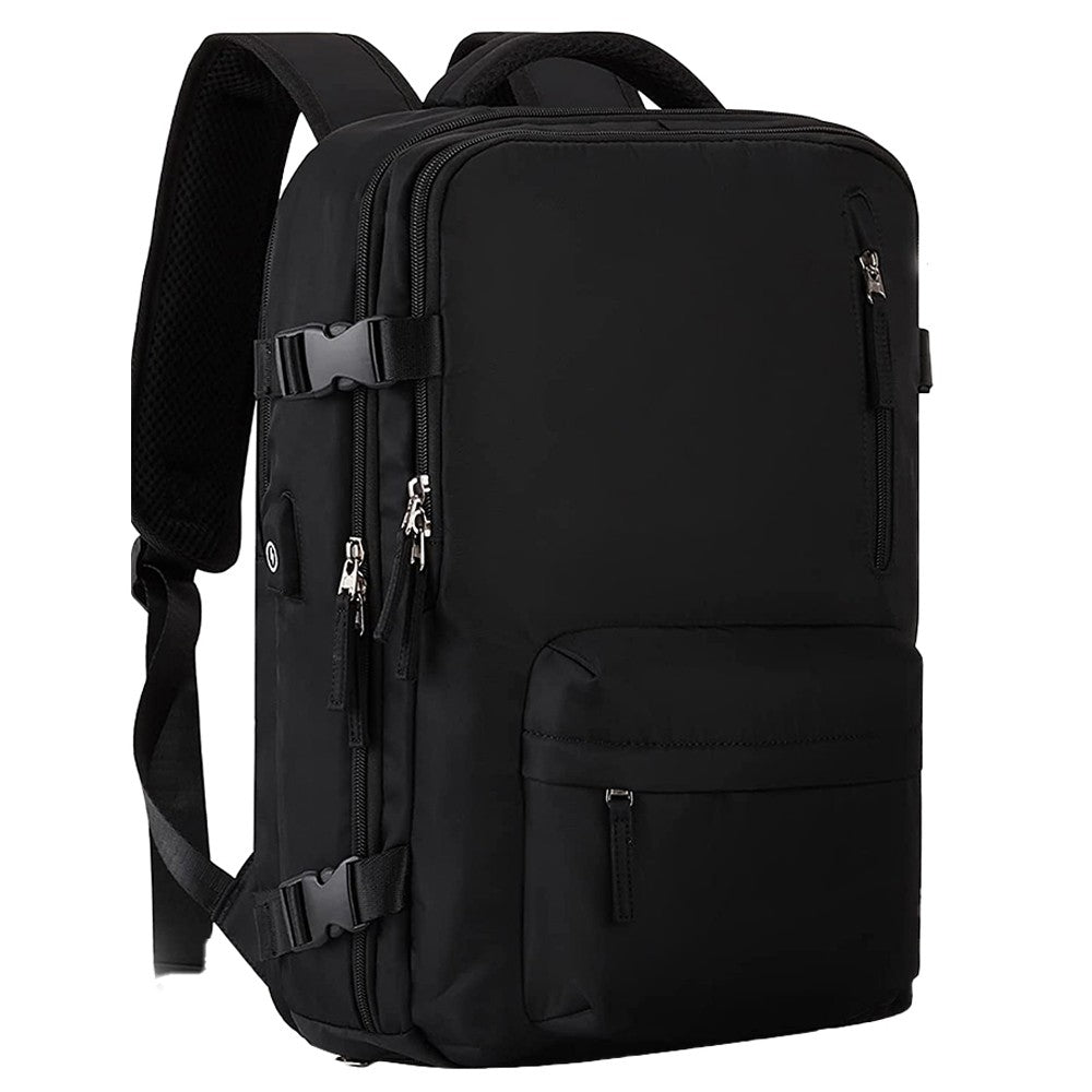 Travel Duffel Bag Sport Backpack Rucksack Hiking Bag with Shoe Compartment Blue