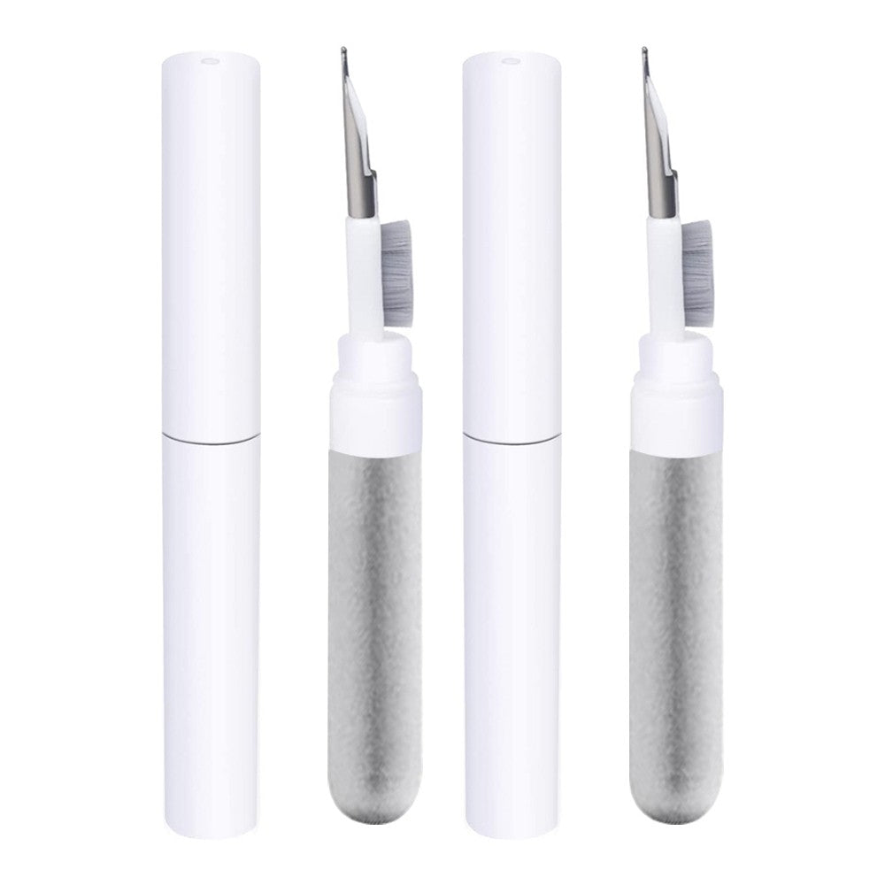 2Pcs 3 in 1 Bluetooth Earbuds Cleaning Pen Multifunction Cleaner Kit with Brush