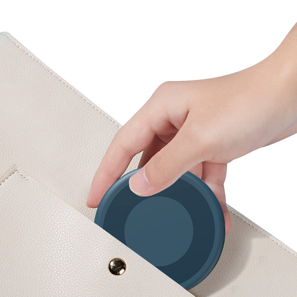 Mini Digital Gadgets Storage Box with Smart USB Adapter Combination Set Blue