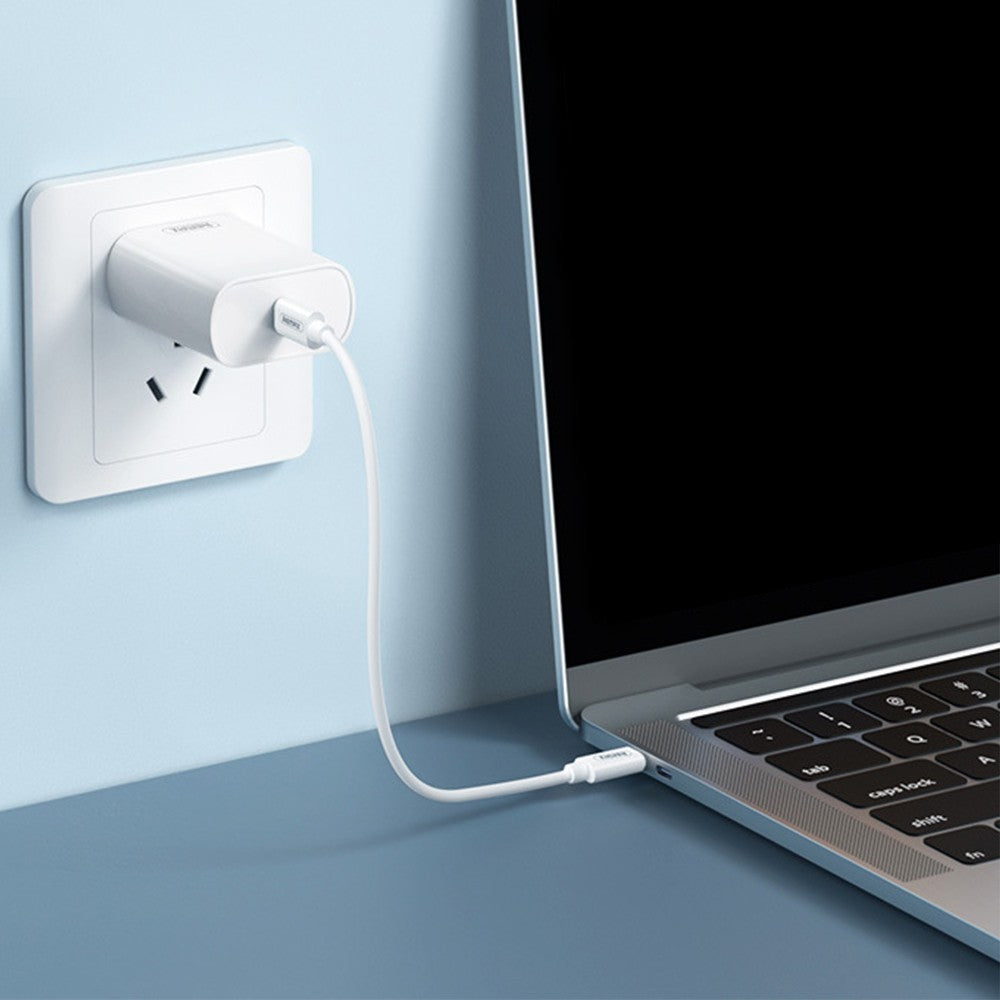 Mini Digital Gadgets Storage Box with Smart USB Adapter Combination Set White