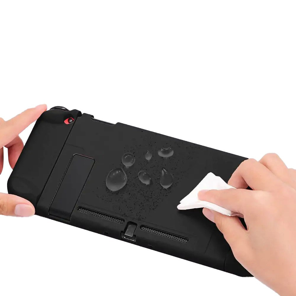 For Nintendo Switch Dockable Case Protective Cover Console JoyCon Grip Case Black