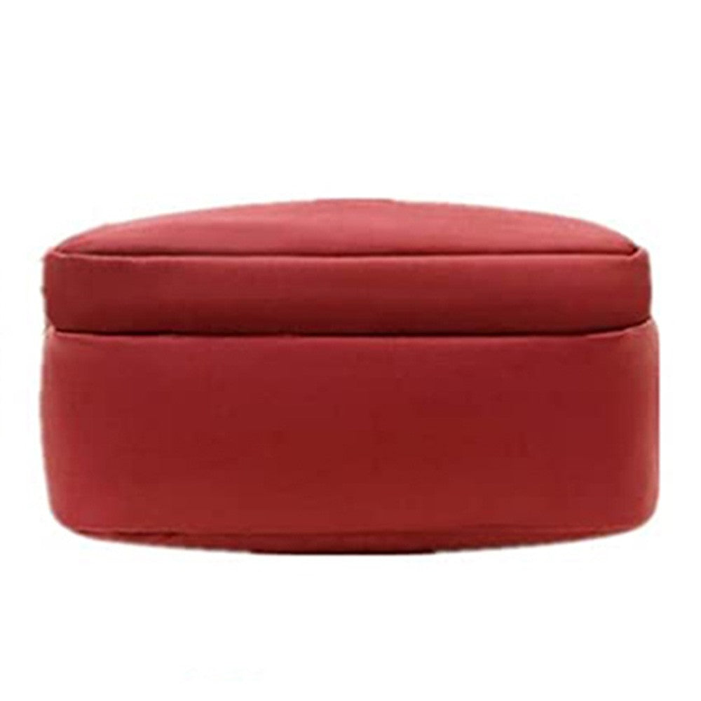 Womens Shoulder Bag Crossbody Purse Bag Zipper Sling Bag Handbag Wine Red