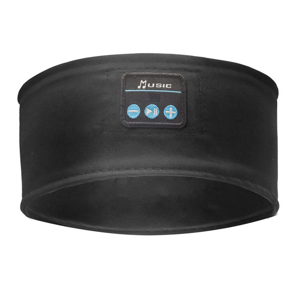 Black Bluetooth 5.0 Sleeping Headphones Headband