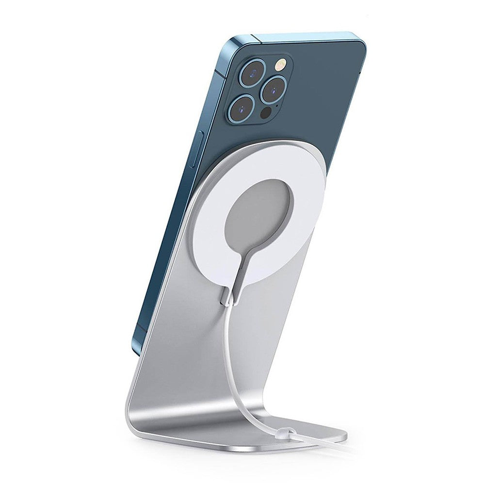 15W Qi Magnetic Fast Charger with Phone Holder Wireless Charging Station Charging Dock Stand