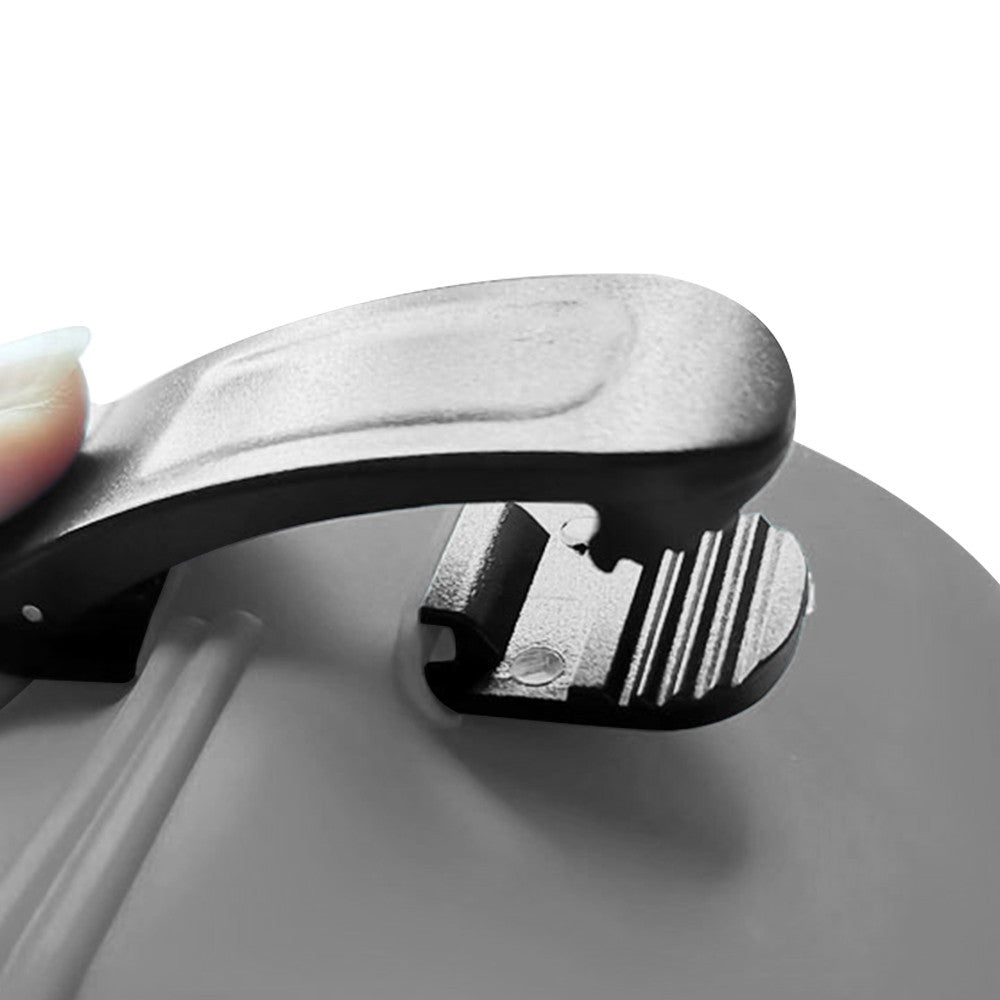 Silicone Dog Treat Bag with Magnetic Closure Portable Waist Pouch Pack with Clip Grey