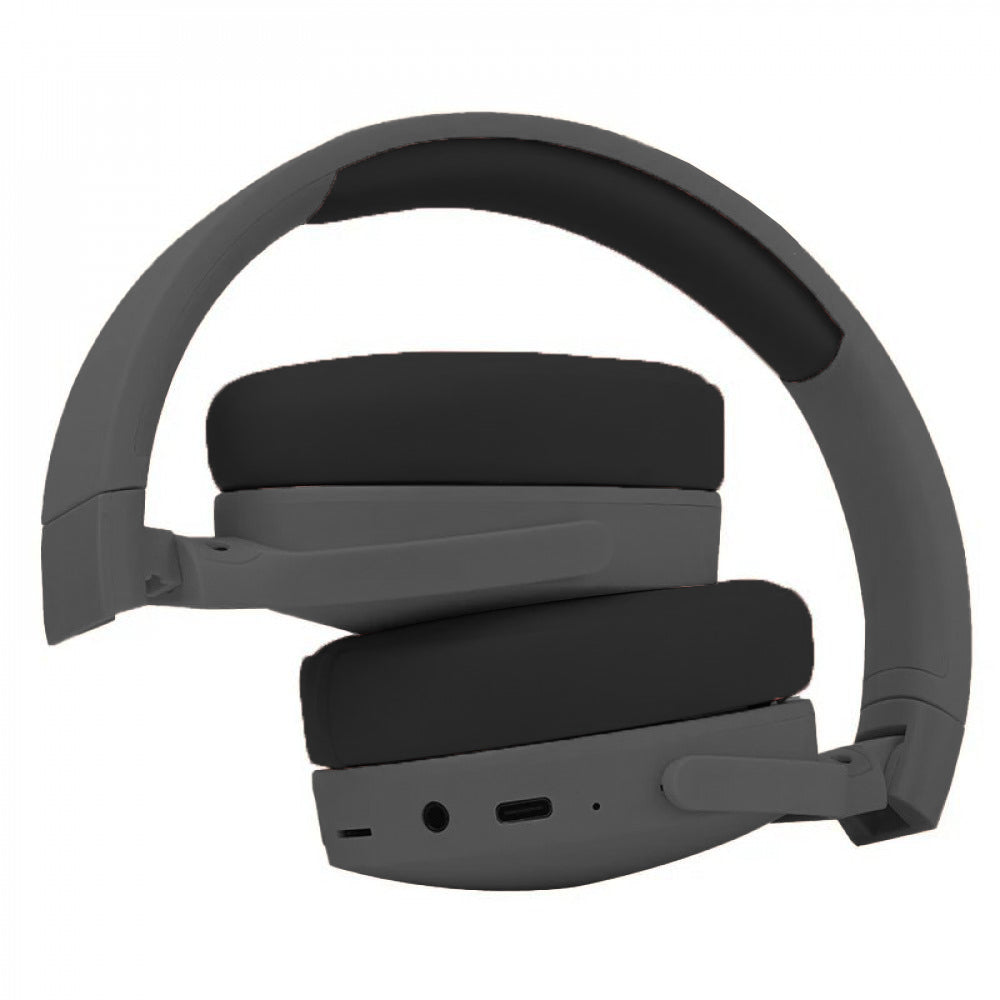 Bluetooth Headset Foldable Wireless Headphones Stereo Over Ear Headphone Black
