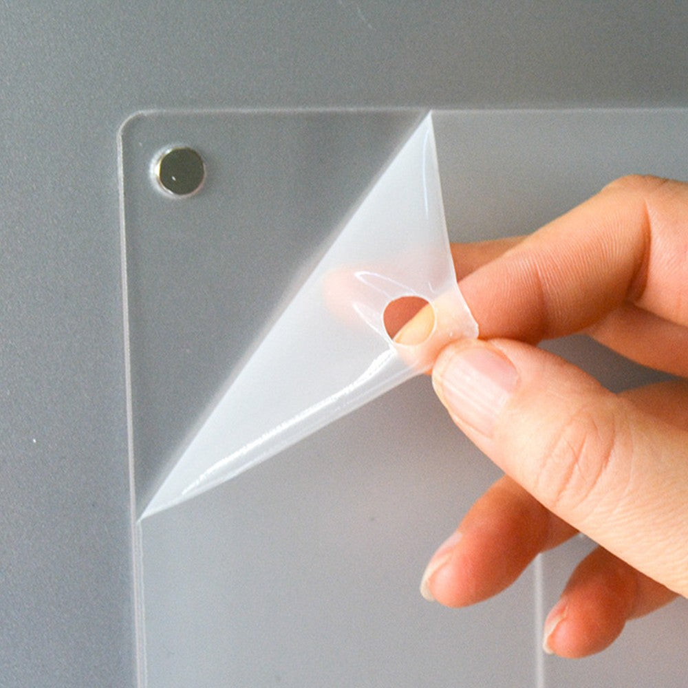 A3 Magnetic Dry Erase Monthly Calendar for Fridge Erasable Acrylic Whiteboard with 6 Pens