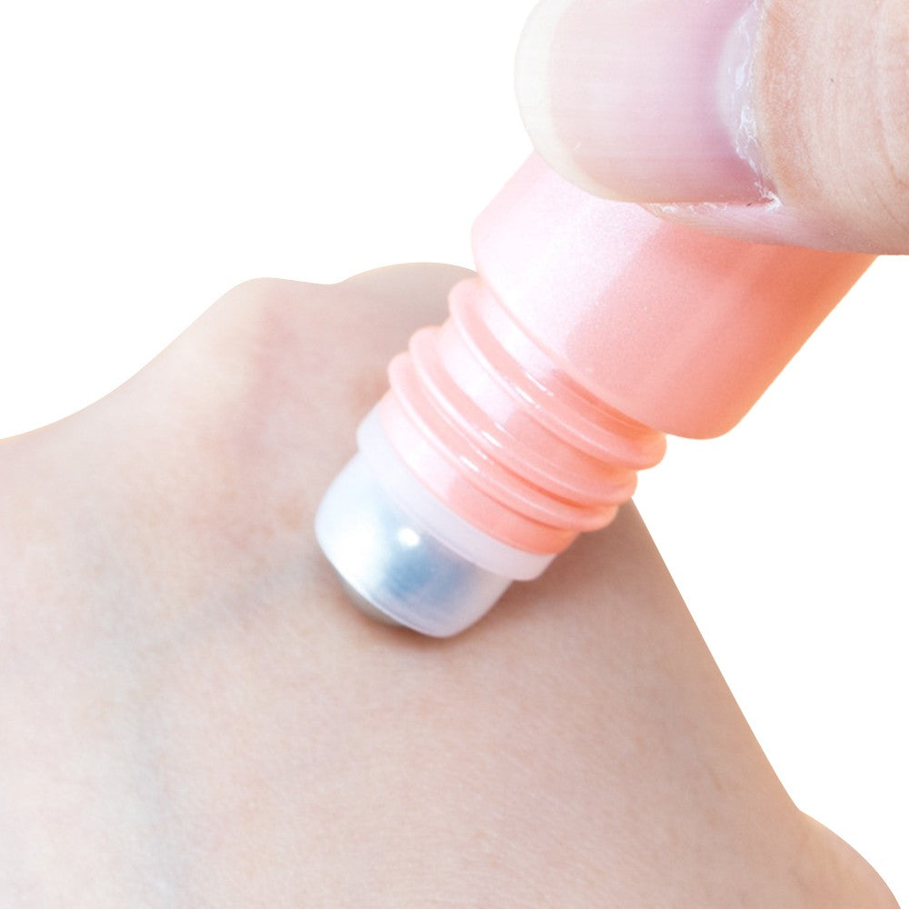10Pcs 10ml Refillable Essential Oil Roller Ball Bottles Roll on Bottles Essential Oil Dispensing Glass Bottles Random Color
