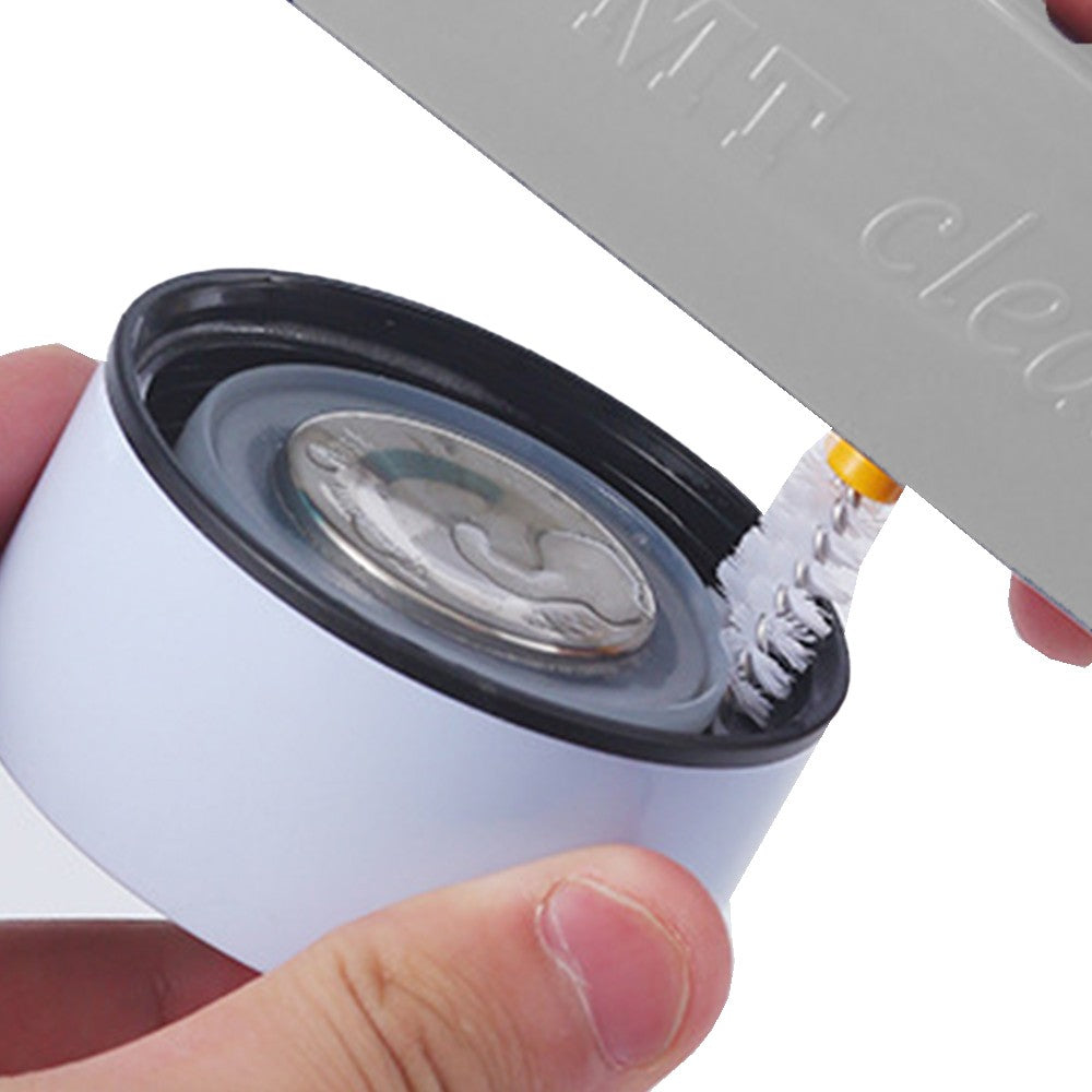 4-in-1 Retractable Cup Cleaning Brush Multifunctional Cup Crevice Cleaning Brush Grey
