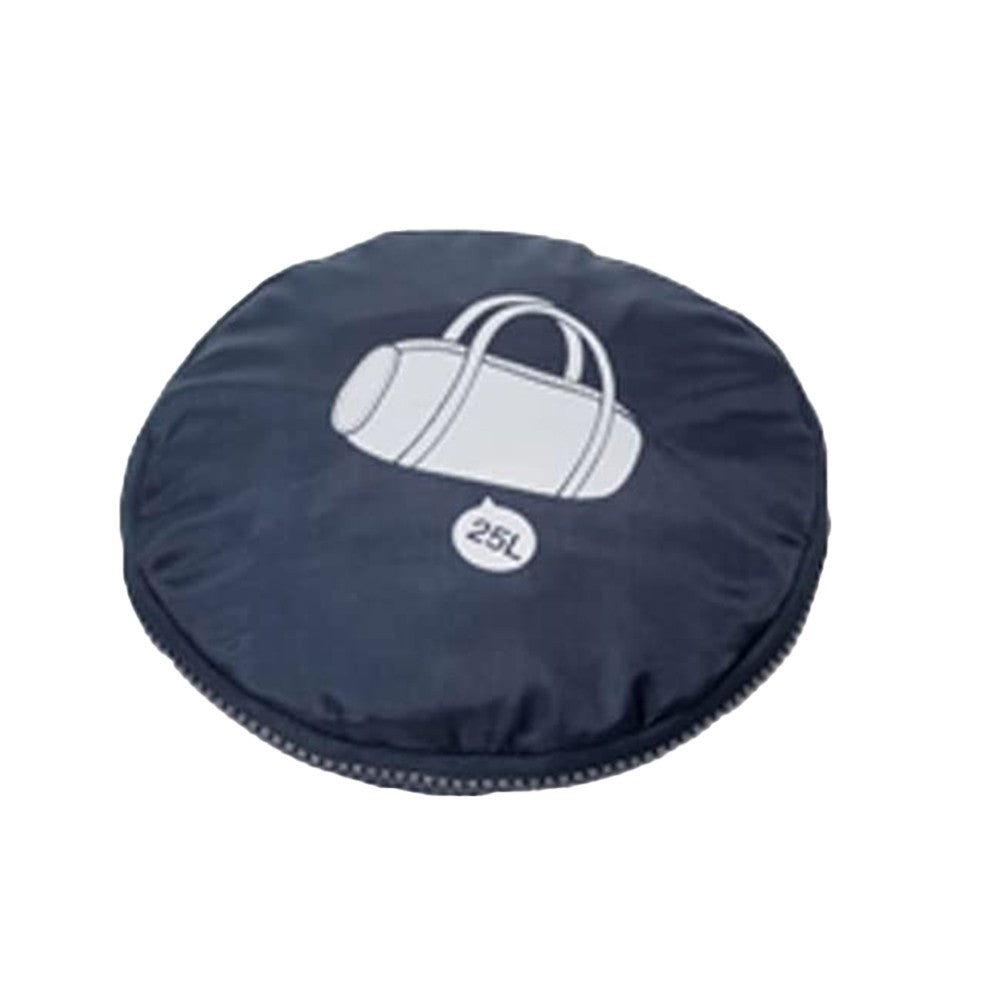 Foldable Duffel Bag Sports Gym Bag Yoga Bag with Inner Pocket Blue