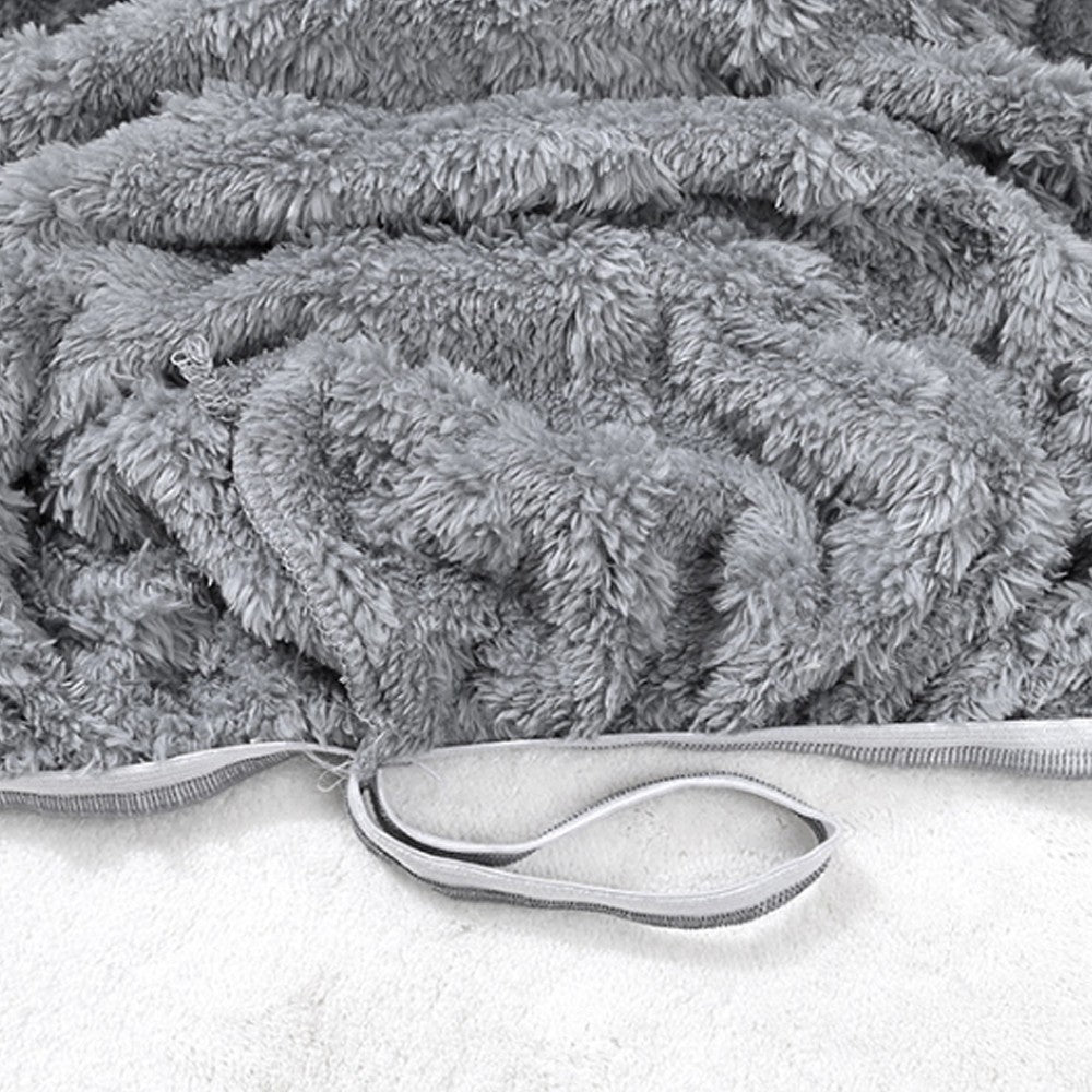 Stretch Recliner Cover Lift Reclining Cover Recliner Slipcovers with Side Pocket Grey