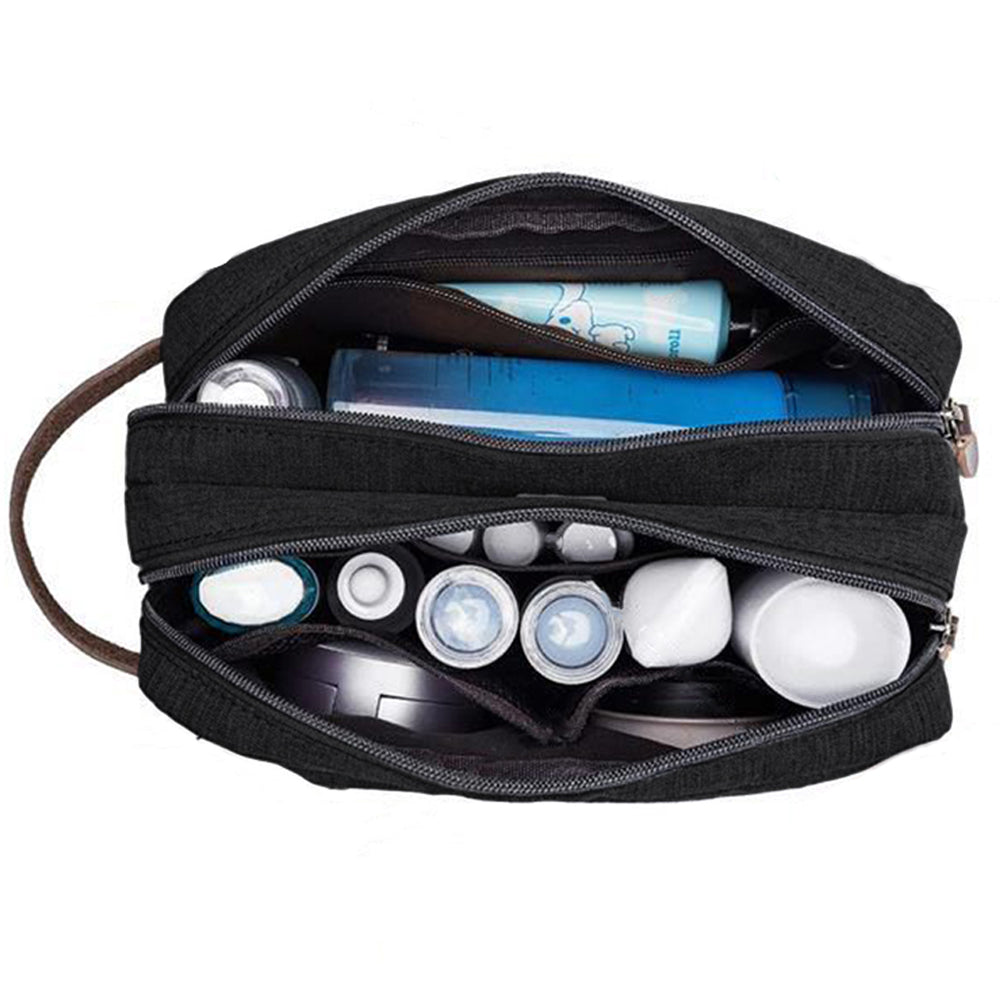 Travel Toiletry Wash Bag Cosmetic Bags Black