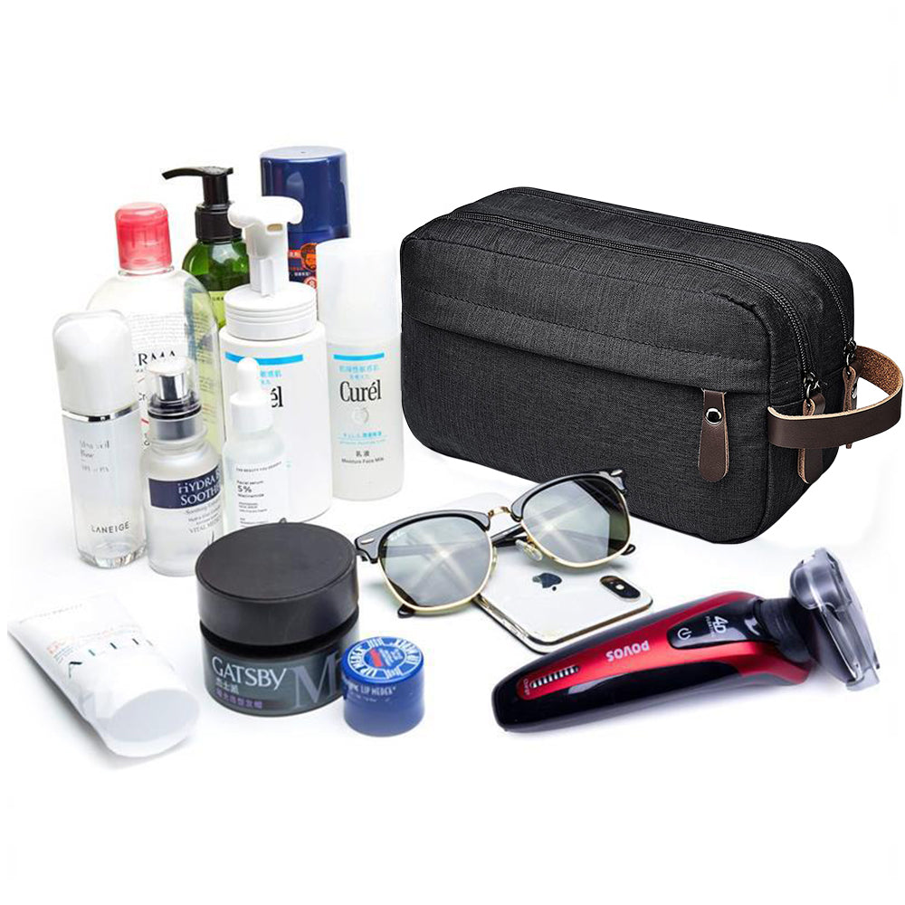 Travel Toiletry Wash Bag Cosmetic Bags Black