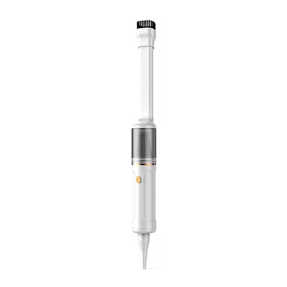 Handheld Car Vacuum Cleaner Rechargeable Mini Vacuum Cleaning Tool for Car Home White