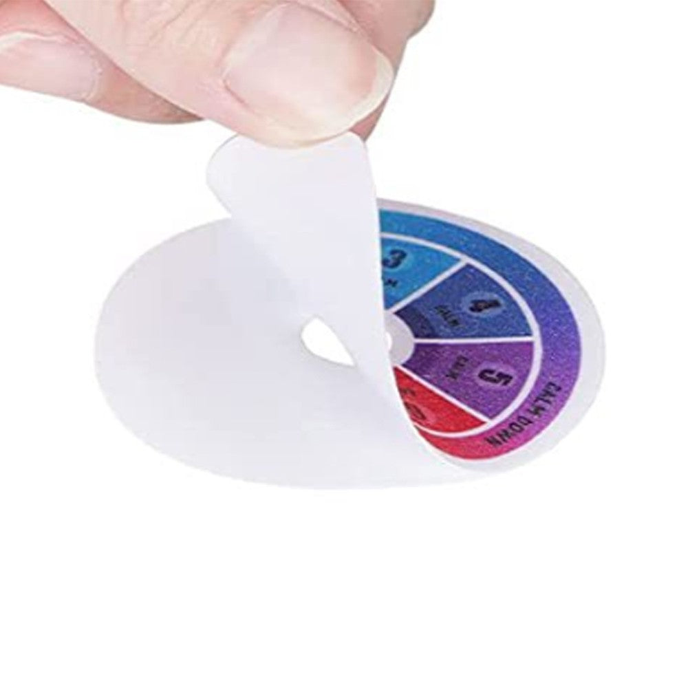 6Pcs Textured Calm Sticker Sensory Sticker Fidget Sticker Phone Case Sticker for Anxiety Stress Relief