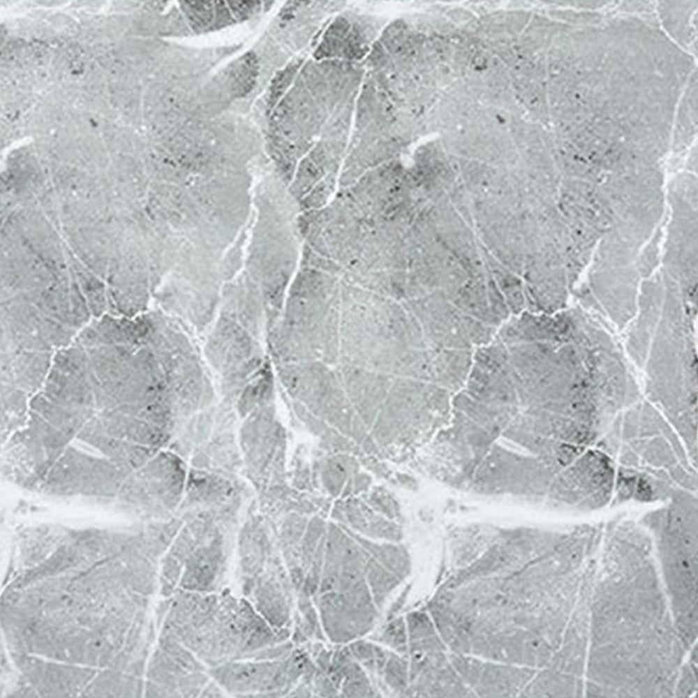 5M Self Adhesive Marble Texture Wallpaper Kitchen Countertop Covering Sticker Grey