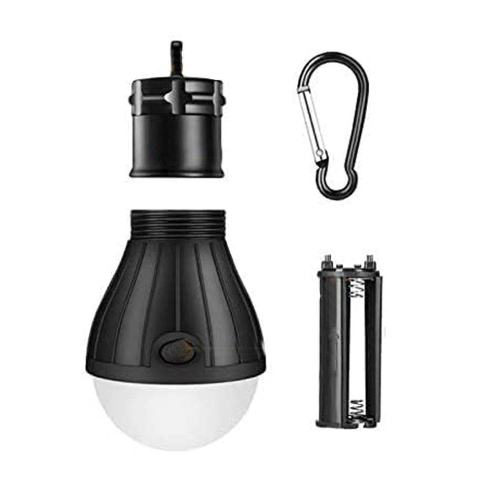 4Pcs LED Camping Tent Light Portable Hanging Light Bulb Battery Powered