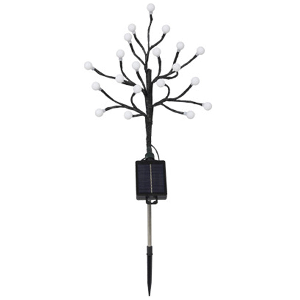 2Pcs 20LED Solar Ball Light Yard Pathway Light Garden Landscape Decorative Lamp Multicolor Light