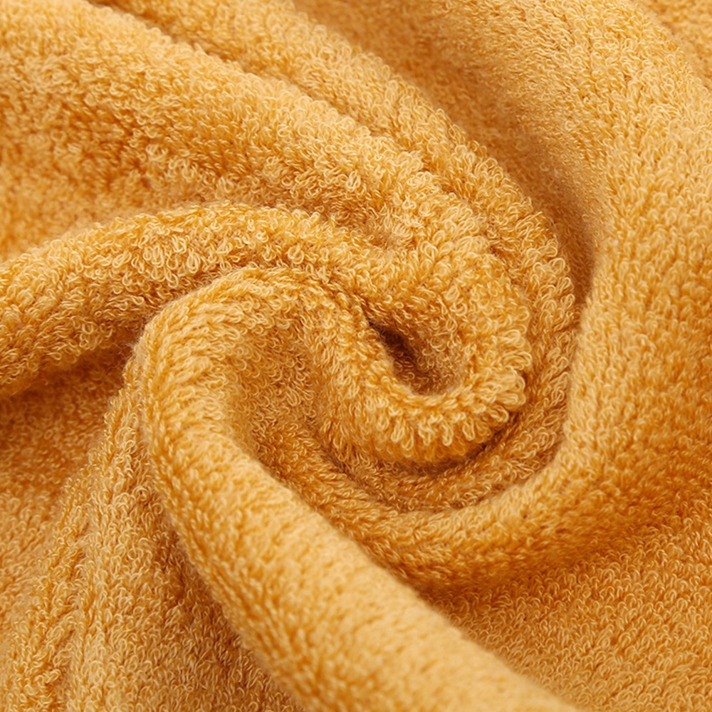 3-Piece Hand Towel and Bath Towel Set Quick Absorbent Bamboo Fiber Towel Coffee
